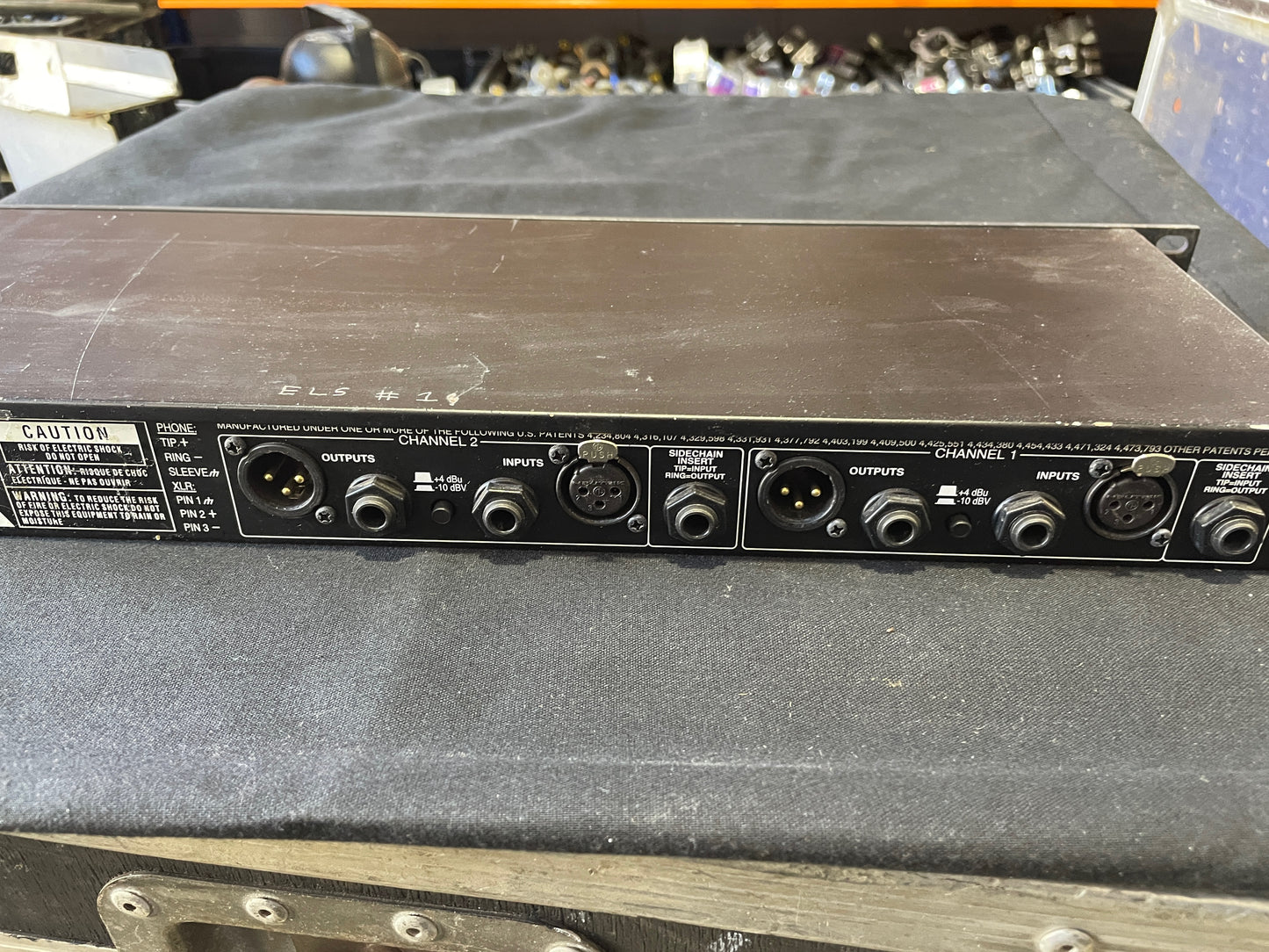 DBX 166XL Compressor, Limiter, Gate