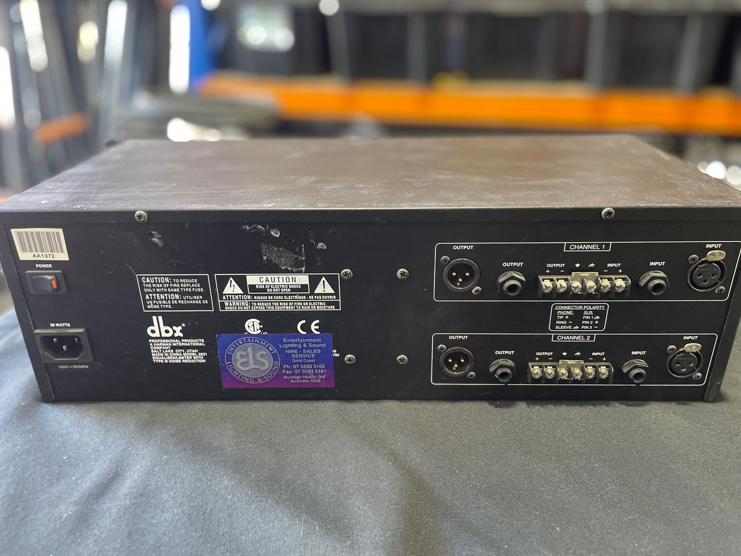 DBX 2231 Graphic Equaliser