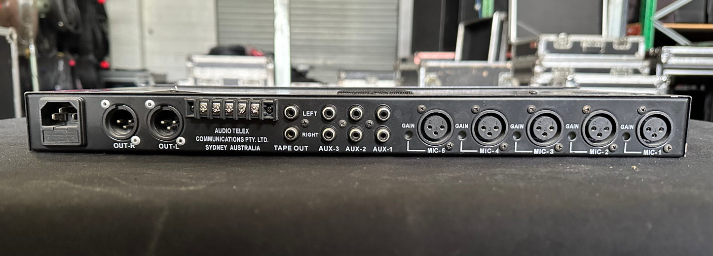 Audio Telex TX 8200 1U mixer