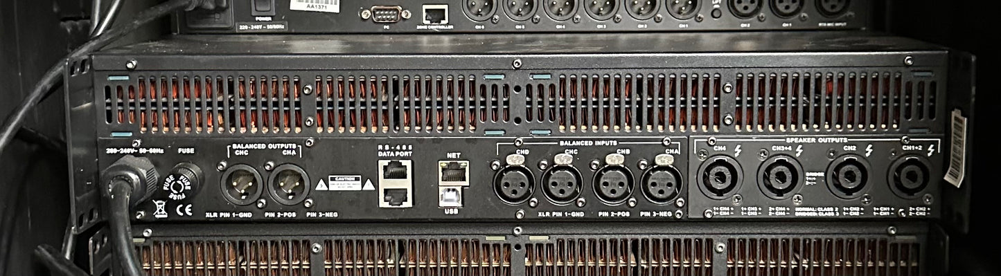 FP10000Q 4ch Amp w/ DSP (China)