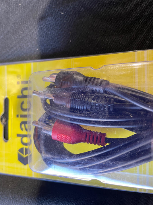 Daichi AL658  3.5 Stereo Male to Dual RCA Male