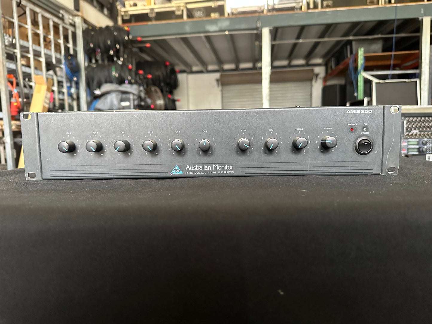 Australian Monitor AMIS 250 - 250w 6 Channel Mixer Amplifier